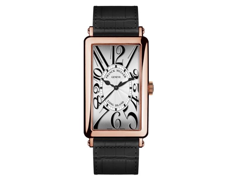 AUTOMATIC WOMEN'S WATCH ROSE GOLD/LEATHER LONG ISLAND FRANCK MULLER 957 SC AT FO